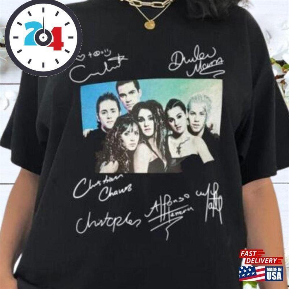RBD Soy Rebelde Tour 2023 Music Fan Graphic Unisex T-Shirt